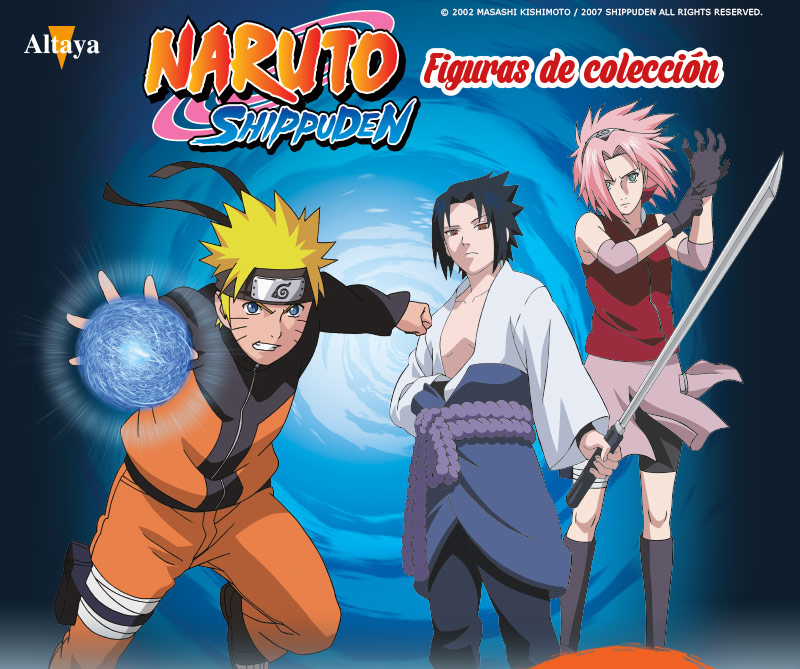 Colecciona las figuras de Naruto